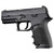 Hogue HandALL Hybrid Grip Sleeve for SIG SAUER P320 Compact (Black)