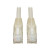 3' Cat6 Patch Snagless White