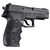 Hogue SIG Sauer P226 OverMolded Rubber Grip with Finger Grooves (Black)