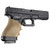 Hogue HandAll Universal Grip Sleeve for Full Size Pistols (Flat Dark Earth)