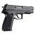 Hogue SIG Sauer P226 Checkered Grips G10 G-Mascus (Solid Black)