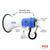 Pyle 50W Mini megaphone with Siren