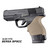 Hogue HandALL Grip Sleeve for Glock 42/43 (Flat Dark Earth)