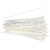 Xscorpion 8" Wire Ties - White (100 count)