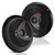 Pyle Marine 6.5” Dual Cone Speakers (Black)