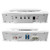 Lanzar Marine Low-Profile 8” Amplified Enclosure (White)