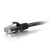 10' Cat5E Snagless Cable Black