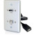 Alum Single Gang HDMI USB WP
