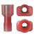 XScorpion Insulated Male Quick Disconnect 18/22ga. - Red (100 pack)