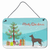 Christmas Tree Design with Dog Wall or Door Hanging Prints - 194030022207