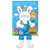 Bunny Welcome Peeps Crazy Leg Flag - 603799935302
