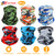 6Pcs Summer Neck Gaiter UV Sunscreen Protection Face Mask 