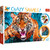 Jigsaw Puzzles - "600 Crazy Shapes" - Facing a tiger