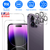 2Pcs HD Clear Screen Protectors 2Pcs Camera