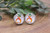 St. Patrick's Day Shamrock Bottom Corgi Stud Earrings