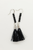 Christmas- Jet Tinsel Tassel Earrings
