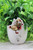 Floral Goose Badge Reel