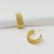 Triple Braided Hoop Earrings