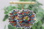 Autism Awareness Sunflower Dangle Earrings