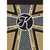Garden Monogram K Cross Blap Flag - 603799825931
