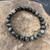Larvikite Bead Bracelet 