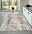 4' X 6' Ivory And Blue Area Rug