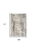 4' X 6' Ivory And Blue Area Rug