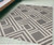 5' X 8' Gray Geometric Indoor Outdoor Area Rug