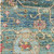 3' X 5' Blue and Beige Medallion Hand Woven Area Rug