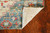 3' X 5' Blue and Beige Medallion Hand Woven Area Rug