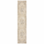 12' Runner Beige and Ivory Power Loom Runner Rug