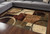 10' X 13' Brown And Black Abstract Geometric Area Rug