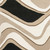 2' X 4' Black Or Beige Waves Wool Area Rug