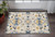 3' X 5' Ivory Mosaic Floral Area Rug