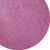 6' Round Polyester Hot Pink Area Rug