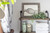 20" X 28" Rustic Farmhouse Weathered Gray Wood Frame