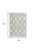 3' X 5' Grey Or Ivory Vintage Pattern Area Rug