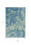 5' X 8' Blue and Green Abstract Indoor Outdoor Area Rug