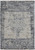 4' X 6' Charcoal and Gray Medallion Area Rug