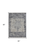 4' X 6' Charcoal and Gray Medallion Area Rug