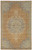 2' X 3' Coffee Wool Medallion Area Rug