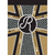 Garden Monogram R Cross Blap Flag - 603799825986