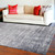 9' X 12' Gray Abstract Hand Loomed Area Rug