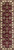 8' X 11' Red Ivory Machine Woven Floral Traditional Indoor Area Rug