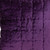 20" X 20" Purple Cotton Blend Zippered Pillow