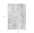 9' X 12' Gray Abstract Hand Loomed Area Rug