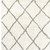 7' X 10' Ivory And Gray Geometric Lattice Area Rug