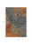 7' X 10' Blue Coral Machine Woven Abstract Triangular Strings Indoor Area Rug