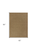 5' X 8' Natural Chevron Hand Woven Area Rug