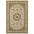 1' X 3' Ivory Beige Machine Woven Oriental Indoor Area Rug